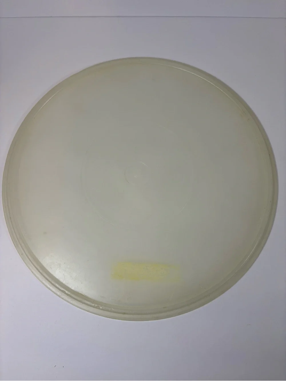 Two Tupperware Replacement Lids Large For 12” Bowl (Lids Only)